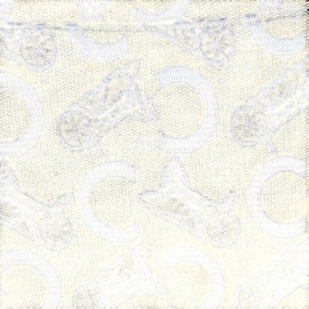 Celine Vintage Canvas Leather Trimmed Clutch Bag Monogram blue cream tan - Picture 10 of 11